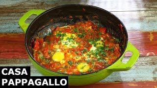 Shakshuka Uova al pomodoro straordinarie [upl. by Yrrem]