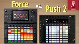 Akai Force vs Ableton Push 2 Which is better for you [upl. by Ayifa819]