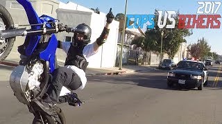 Cops VS Bikers Running From POLICE CHASE Motorcycle Caught By Cop Wheelie FAILS Bike Chase Video [upl. by Eiramasil]