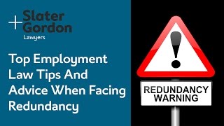 Top Employment Law Tips And Advice When Facing Redundancy [upl. by Punak]