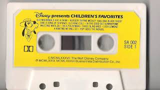 Disney Childrens Favorites Cassette Tape [upl. by Ateuqal478]