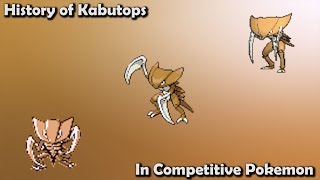 How GOOD was Kabutops ACTUALLY  History of Kabutops in Competitive Pokemon Gens 17 [upl. by Giardap]