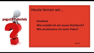 OneNote 2016  Notizbuch erstellen und perfekte Strukturierung DeutschGerman [upl. by Barkley]