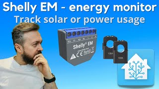 Home Assistant Energy Monitoring with Shelly EM  fusebox install [upl. by Allicserp]