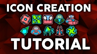 Geometry Dash MAKE YOUR OWN ICONS Tutorial [upl. by Lupiv600]