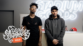 21 Savage Goes Sneaker Shopping with Complex [upl. by Svensen]