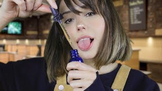 ASMR  CBD Dispensary RP Whispering Lid Tapping Sounds [upl. by Agiaf151]