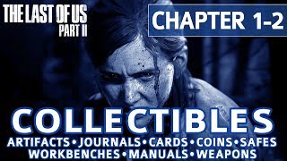 The Last of Us 2  Chapter 12 Waking Up All Collectible Locations Artifacts Cards Safes etc [upl. by Yral]