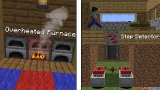 Minecraft 5 Simple Redstone Traps [upl. by Aliet536]