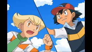 Pokemon Diamond amp Pearl  Ash vs Barry part 1 [upl. by Bible212]