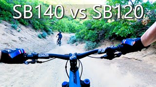 2023 Yeti SB140 vs SB120 Head to Head Comparison amp Review [upl. by Tu]