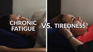 Chronic Fatigue Vs Tiredness [upl. by Aikemaj]