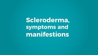 Scleroderma symptoms and manifestations [upl. by Annnora733]