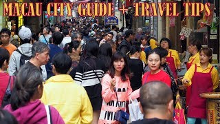 Visit MACAU City Guide  What to SEE DO amp EAT in MACAU Travel Tips 澳門  澳门 [upl. by Isayg]