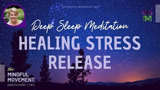 Guided Sleep Meditation for Positive Energy Relaxation Deep Sleep Stress Release Meditation [upl. by Alesig]