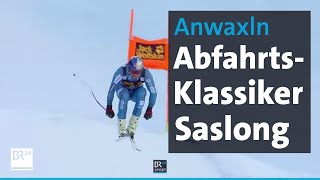 ANWAXLN in Gröden – beim AbfahrtsKlassiker auf der Saslong  Anwaxln  BR24 Wintersport [upl. by Drobman]