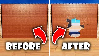 NEW Destructible Walls in Fortnite Creative [upl. by Retrak16]