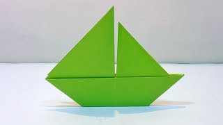 How to Make 2D Paper Sailboat  Easy Origami Paper Boat Tutorial for Handmade Creators [upl. by Ert135]