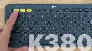 Logitech K380 Review amp Setup  Budget Bluetooth Keyboard [upl. by Rambow440]