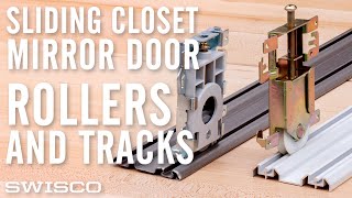 Sliding Closet Mirror Door Rollers amp Tracks [upl. by Groome]