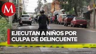 Sicario se esconde en vivienda y ejecutan a niños en Zamora Michoacán [upl. by Goeger]