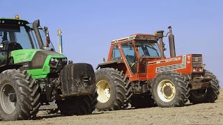 Fiatagri 16090  DeutzFahr 6180  Migliavacca  Agrinovac [upl. by Yroj440]