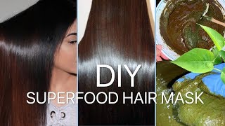 DIY HOMEMADE HAIR MASK FOR SHINY STRONG AND THICK HAIR GROWTH [upl. by Aivil]