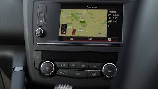 How to Operate Renault RLink SatNav  KADJAR [upl. by Ymled841]