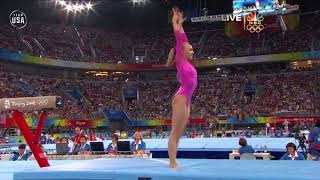 Nastia Liukin Wins Gold In Womens AllAround [upl. by Arracot]