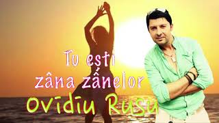 Tu Esti Zana Zanelor  Ovidiu Rusu Live Full Video [upl. by Inait]