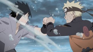 Naruto vs Sasuke  Final Battle Full Fight [upl. by Dnalyaw540]