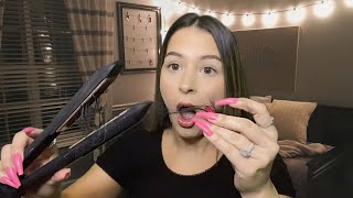 ASMR Toxic BFF does your hair amp makeup for a party she wasnt invited to 🙄 goes really bad [upl. by Yesnnyl]