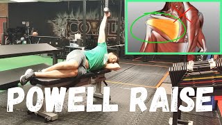 How To Do A Powell Raise Correctly Shoulder Pain Relief Exercise [upl. by Cired]