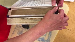 Book Repair  How to Reattach a Cover [upl. by Minetta946]