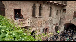 Verona Italy House of Juliet and Castelvecchio  Rick Steves’ Europe Travel Guide  Travel Bite [upl. by Vincelette767]