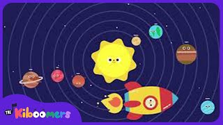 The Planets Song  The Kiboomers Preschool Songs amp Nursery Rhymes About The Solar System [upl. by Rehpotsirh]