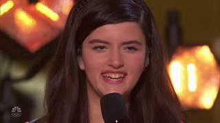 Angelina Jordan  Bohemian Rhapsody amp Golden Buzzer Moment AGT The Champions [upl. by Merrick]