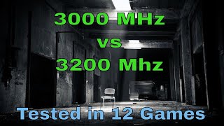 3000MHz vs 3200MHz ddr4 RAM  Gaming Test [upl. by Tips]