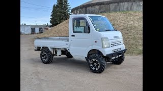 Custom Built Suzuki Carry Mini Truck [upl. by Nyrac]