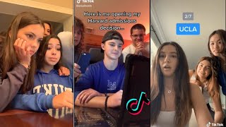 EMOTIONAL College acceptancerejection TikTok Compilation [upl. by Lednyc]