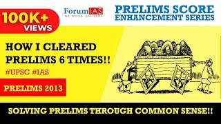 The simple Art of cracking UPSC Prelims  Lecture 18 [upl. by Mcnair23]