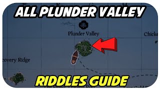 All Plunder Valley Riddles Guide  Sea Of Thieves [upl. by Shepley121]