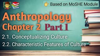 Anthropology Chapter 2  Part 1  Characteristic Features of Culture Symbolic Adaptive [upl. by Idissac]