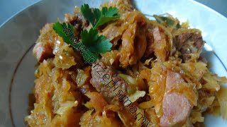 Bigos z kiszonej kapusty [upl. by Aldos918]