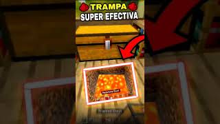 😎👉LA NUEVA FORMA DE HACER LA TRAMPA DEL COFRE✅COMO HACER TRAMPA CON COFRE TRAMPA EN MINECRAFTshorts [upl. by Zimmer672]