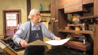 How a Gutenberg Printing Press Works [upl. by Jone719]