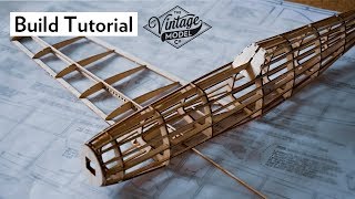 How To Build a Balsa Airplane Fuselage  Balsa Basics Series [upl. by Toille]