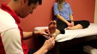 Taping Technique for Plantar Fasciitis [upl. by Ingeborg]