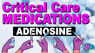 Adenosine  Critical Care Medications [upl. by Egap]