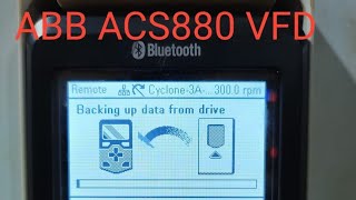 ABB 880 VFD  BACKUPS  CREATE amp RESTORE  STEPS [upl. by Arreip]